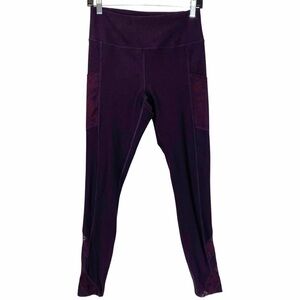 Mondetta Deep Plum High Waist Leggings Size S